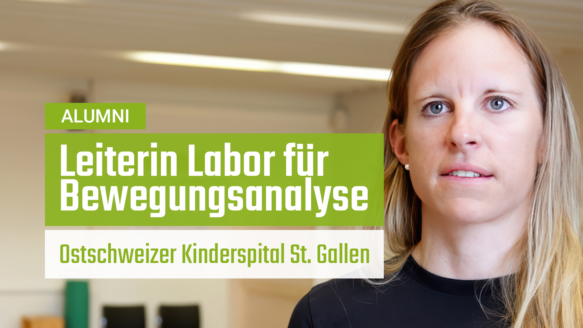 Absolventin im Portrait: 